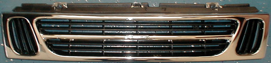 SAAB 9000 (88-94) (94-) TYG SAAB 9000 РЕШЕТКА РАДИАТОРА (Тайвань)